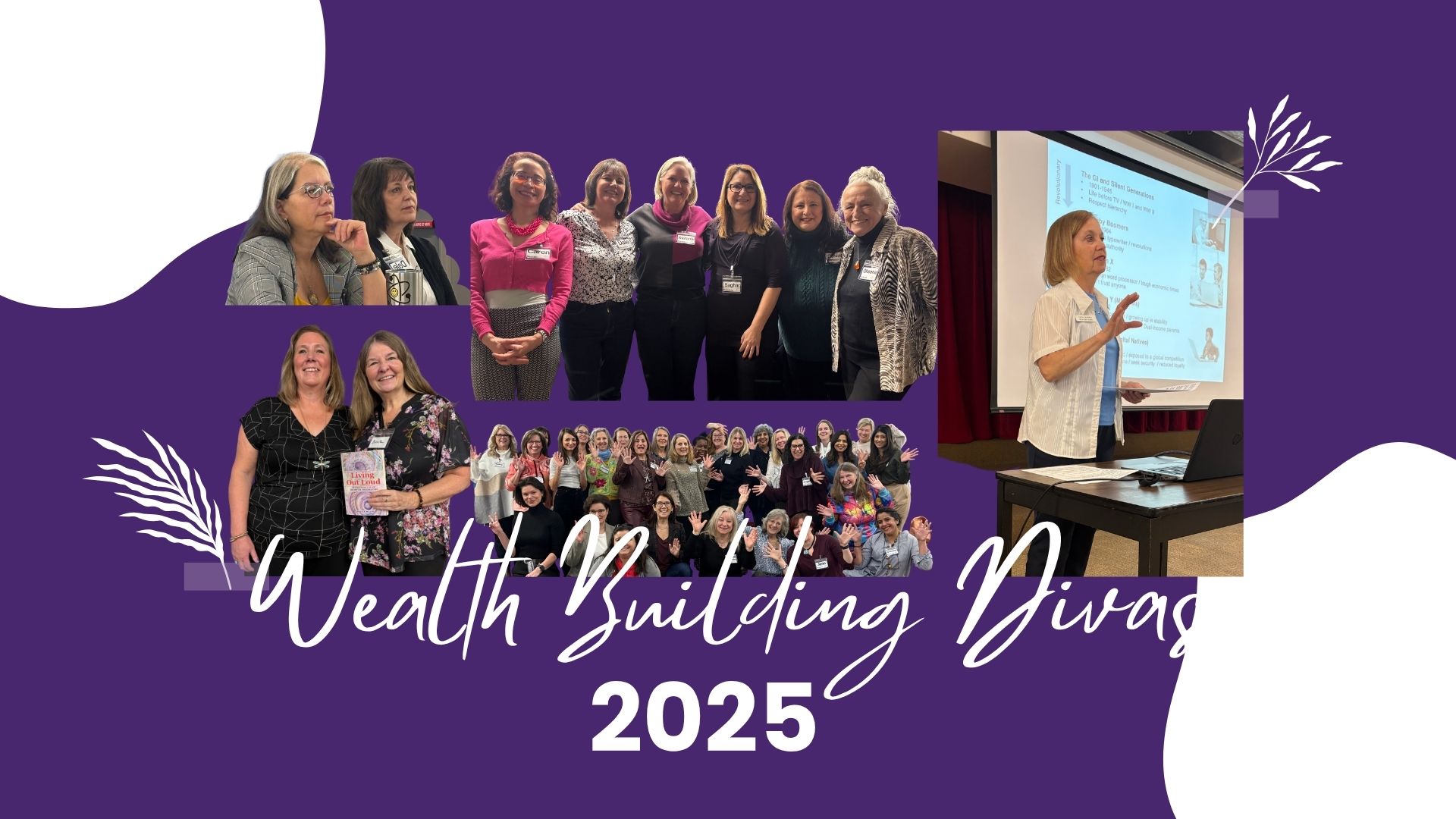 Past Wealth Building DIVAs Meetings & Events 2025