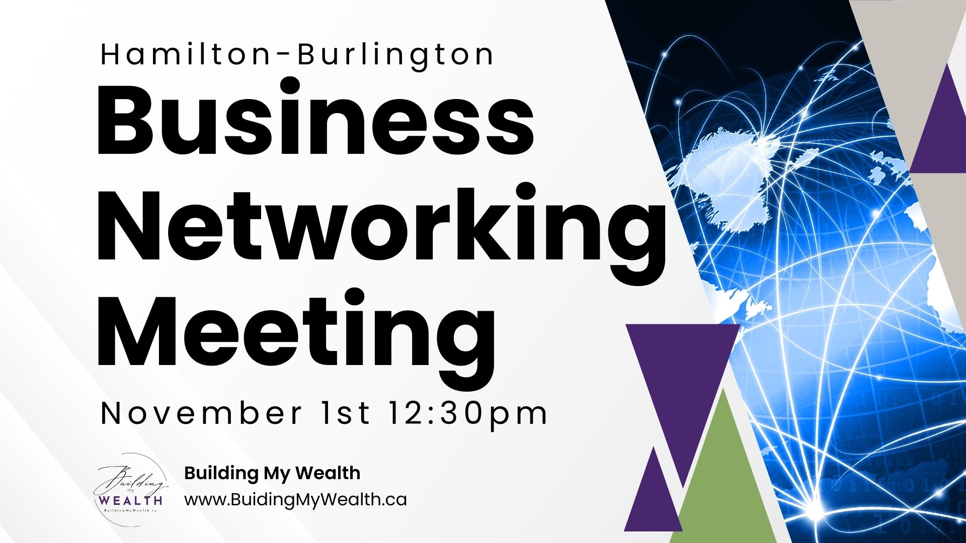 Burlington Business Networking Meeting (November 1, 2024)